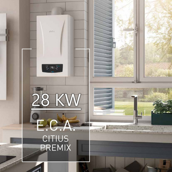 ECA CITIUS PREMIX 28 KW YOĞUŞMALI KOMBİ