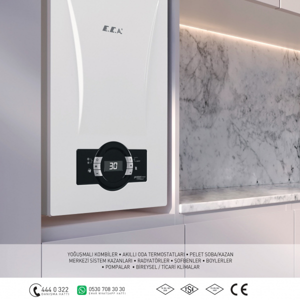 ECA PROTEUS PREMİX 24 KW YOĞUŞMALI KOMBİ